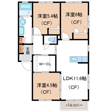 藤栄一番館の物件間取画像